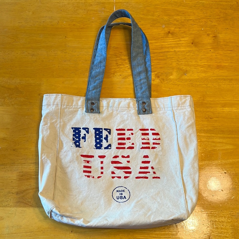 GAP FEED U.S.A. tote bag. Made in U.S.A.